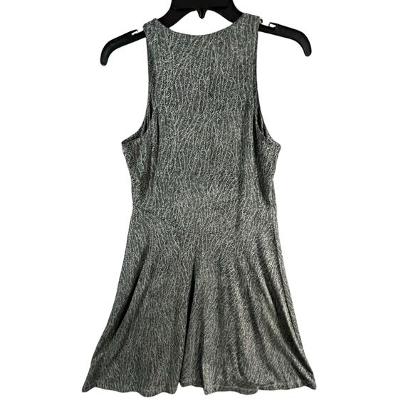 Athleta Santorini Thera Dress Womens XS Mojave Olive Abstract Fit Flare Travel - Picture 6 of 15